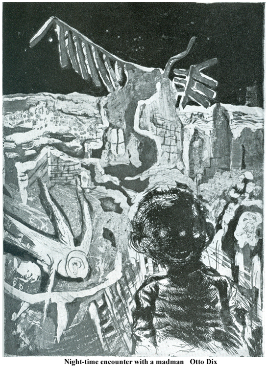 Night time encounter with a madman Otto Dix 22